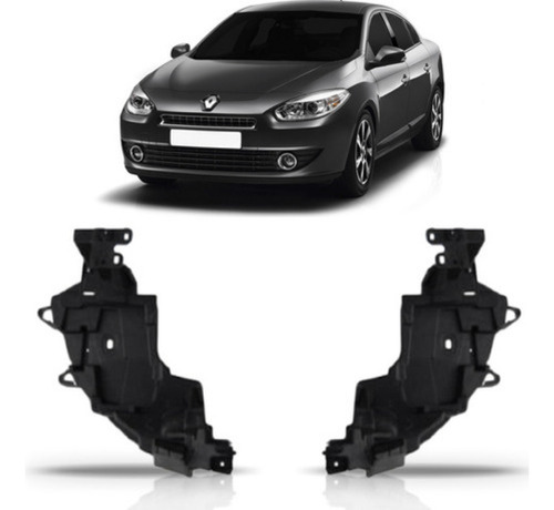 Suporte Parachoque Dianteiro Fluence 2010 11 12 2013 Esquerdo
