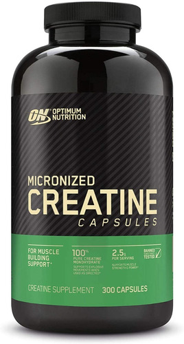 Cápsulas De Creatina Micronizada Optimum Nutrition 300 Caps