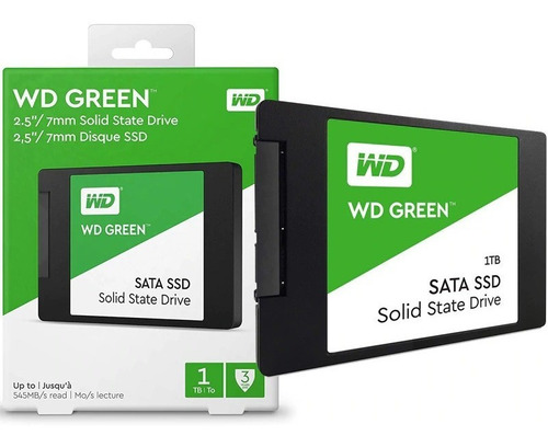 Imagen 5 de 5 de Discos De Estado Sólido Ssd Wd Green 120gb 240gb 480gb 1tb