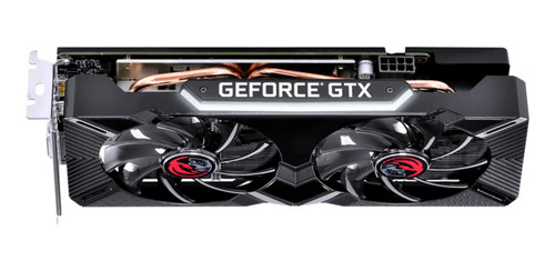Imagem 5 de 9 de Placa De Vídeo Pcyes Gtx 1660 Super Oc Dual Fan 6gb Gddr6