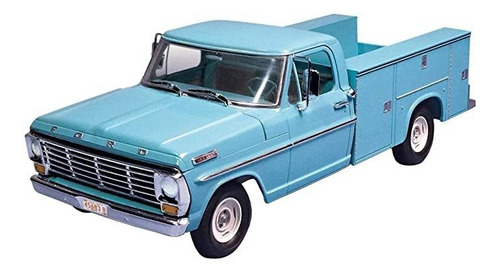 1967 Ford F-100 Servicio Camioneta De Plástico Kit Modelo Un