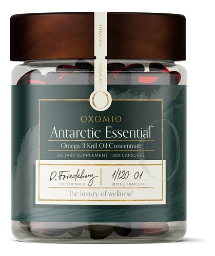 Oxomio Antarctic Essential 300caps, Aceite De Krill,