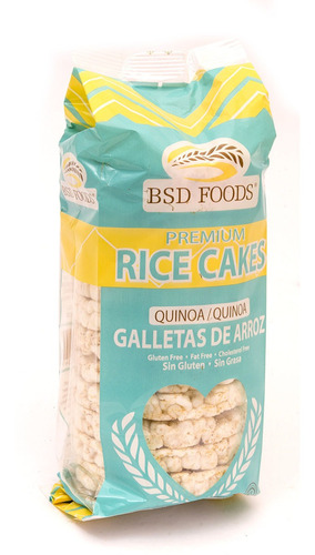 Rice Cakes Bsd Foods Quinoa 72g