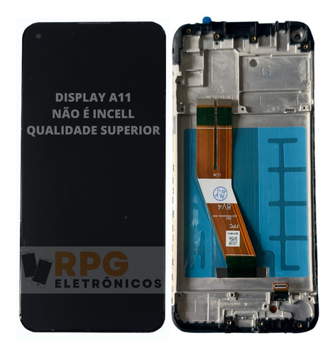 Tela Frontal Display Para Samsung A11 A115 Oled Orig Premium