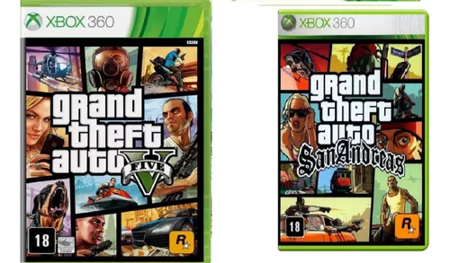 Jogo Gta Grand Theft Auto San Andreas Xbox 360 Xbox One na