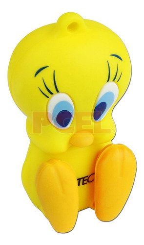 Usb Clásico Piolin 8gb Emtec C/llavero Original Estuche 