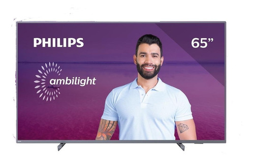 Imagem 1 de 3 de Smart TV Philips 6700 Series 65PUG6794/78 LED 4K 65" 110V/240V