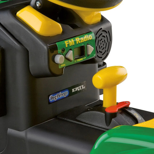 Imagem 3 de 8 de Trator Criança Elétrico Até 40kg Recarrega C/ Pá John Deere