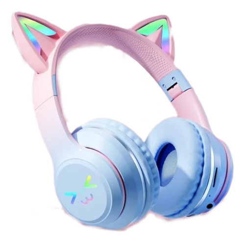 Auriculares Con Orejas De Gato.