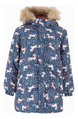 Parka Unicornio Niña Limonada