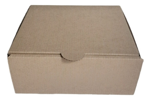 Caja Autoarmable Color Café 20x17x8.5cms. Pack 50 Unidades 