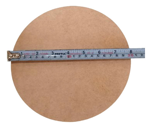 Círculos Mdf 20 Cm Diámetro, Grosor 3 Mm (100 Piezas)