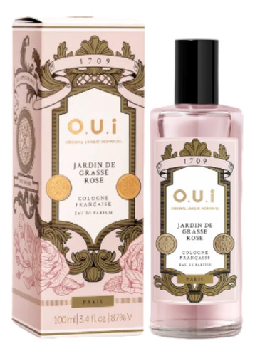 O.u.i Jardin De Grasse Rose Eau De Parfum 100ml