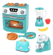 Comprar Set Cocina Infantil Juguete Electrodomésticos Sonido El Rey