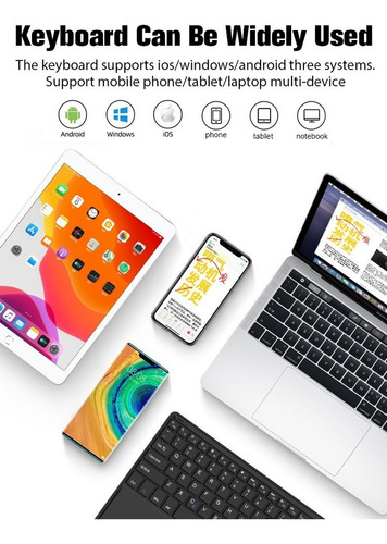 A Funda Con Teclado De Español Touchpad Para Redmi Pad 10.6