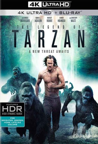 4k Bluray Uhd+bluray2d - La Leyenda De Tarzan 