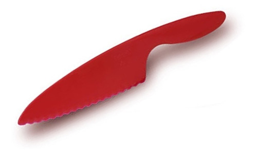 Cuchillo Plastico Vegetales Dentado Colores Pettish Online 