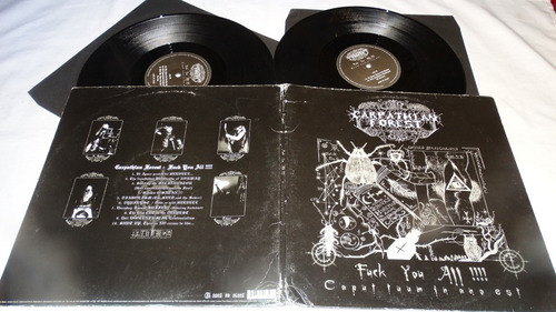 Carpathian Forest - Fuck You All !!!! - Caput Tuum In Ano Es (Usado)
