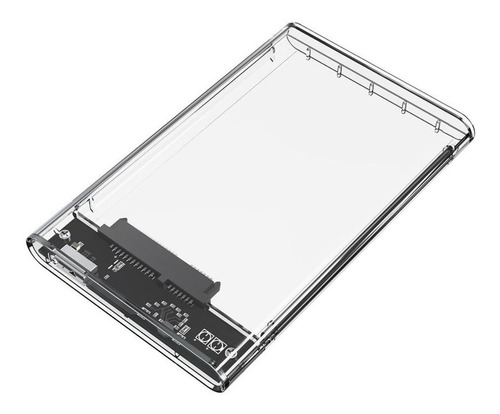 Case Sata P/ Hd 2,5  Usb 3.0 Transparente Dex - Dx-2530t