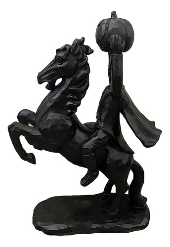 Qnqa Sleepy Hollow - Headless Horseman Statue All Black, Hor