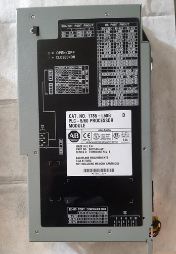 Modulo Allen Bradley 1785-l60b