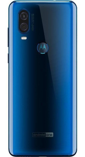 Imagem 3 de 4 de Motorola Moto One Vision 128gb Azul Safira Muito Bom Usado