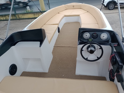 Lancha 18 Pés Rs 180 Com Motor Mercury 60 Hp 4 Tempos 0km