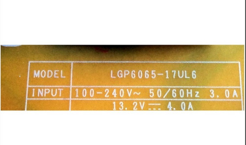 Fuente De Poder / Lg Eay64529001 / 64529001 / Eax67262701 (Usado)
