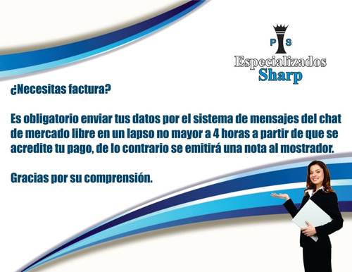 Imagen 6 de 6 de Revelador Sharp Original Al2030 2040 2031 2041 2051