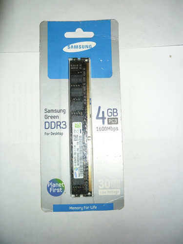 Memoria Ram Samsung Ddr3l 1600mbps 4gb Pc3 Blister Nueva