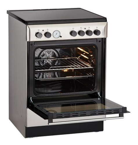 Imagen 5 de 8 de Cocina Inox Vitrocerámica 60cm F083796