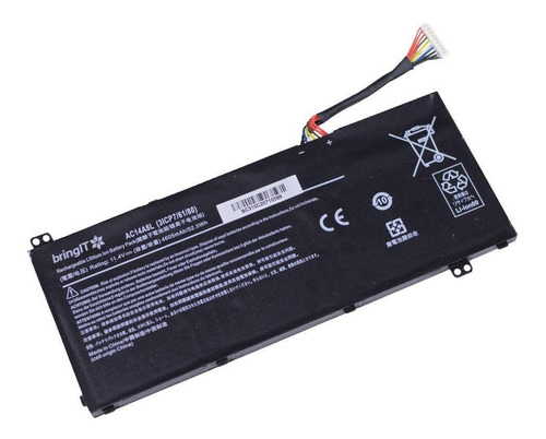 Bateria Para Notebook Acer Aspire Vx5-591g-54pg | Preto