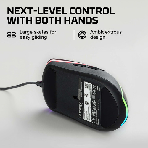 Hyperx Pulsefire Surge: Ratón De Juegos Ópticos Con Cable Rg