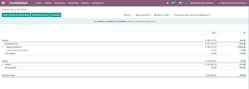 Software De Gestión Para Pymes Odoo Contabilidad Facturación