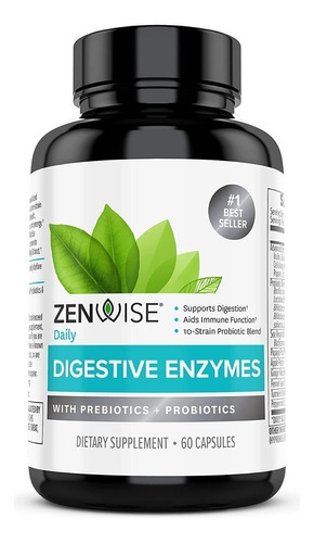 Enzimas Digestivas Plus Pre Yprobióticos Zenwise Health