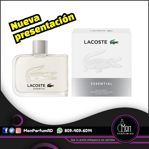 Perfume Lacoste Essential. Entrega Inmediata