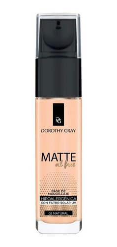 Base Maquillaje Hipoalergénico Dorothy Gray Matte Filtro Uv