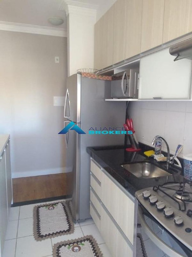 Imagem 3 de 14 de Apartamento A Venda De 49m² Com 2 Dormitórios Com 1 Vaga Cond Duo Ermida L Jundiai Sp - 7657