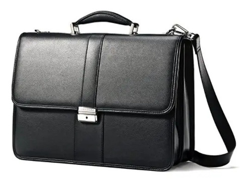 Portafolio Piel Hombre Ejecutivo Carpeta Maletin Laptop Cuer | Meses sin  intereses