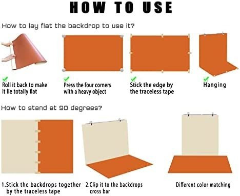Zycktech 7 Piezas 14 Patrones Papel De Fondo Para Fotografía
