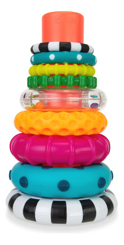 Sassy Stacks Of Circles - Juguete De Aprendizaje Stem Con An