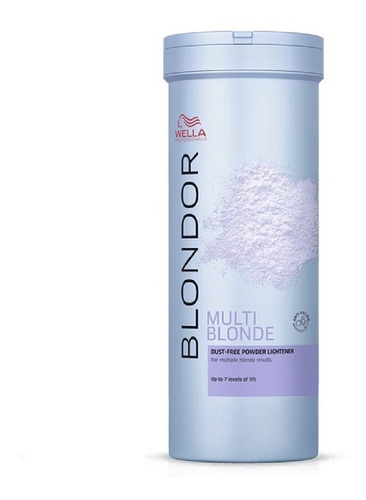 Polvo Decolorante Wella Blondor Lightening Aclarante 400ml