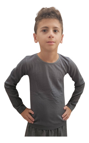 Conjunto Termico Morley Frisado Infantil Pantalon Y Camiseta