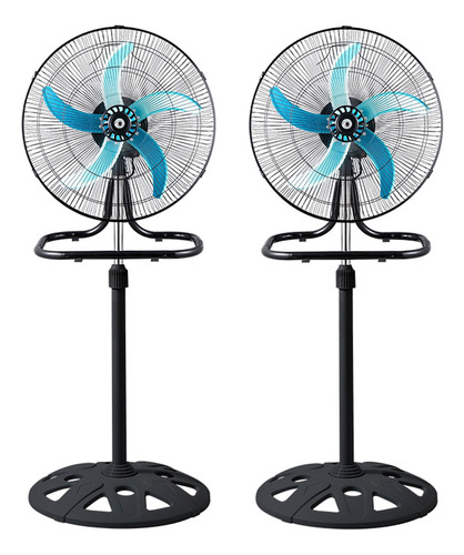 2x Ventilador 18 Pulgadas 3 Velocidades