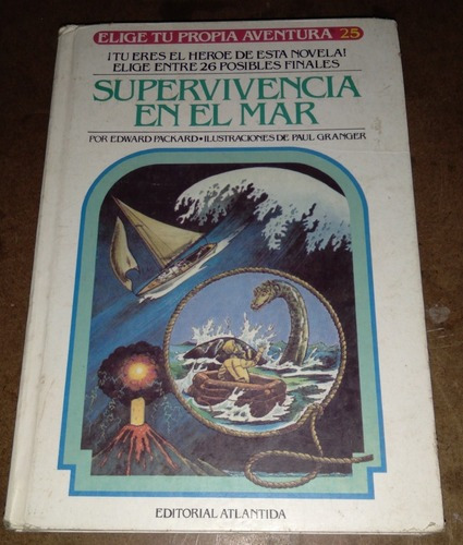 Elige Tu Propia Aventura Supervivencia En El Mar Tapas Duras