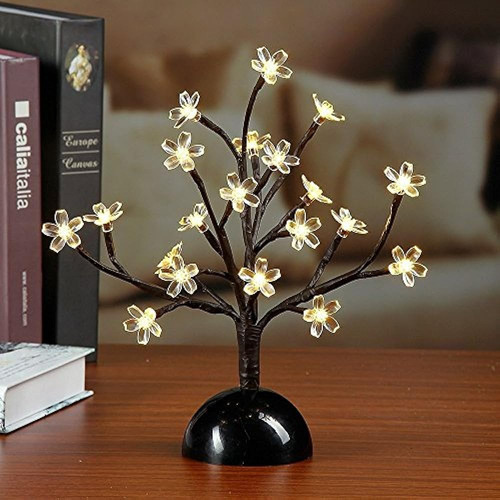 Lightshare 12inch Cherry Blossom Bonsai Light 20 Led De Luz 