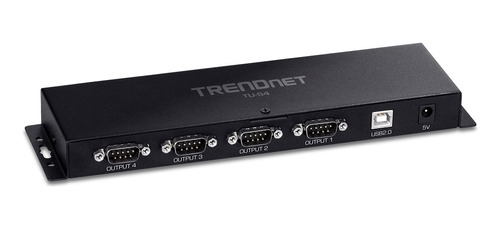 Trendnet Tu-s4, Hub Usb 2.0 A 4 Serial Rs232