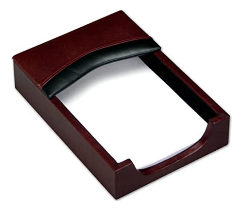 Burgundy Leather, 4 6-inch Memo Holder