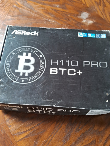 Placa Madre Para Minacion As Rock H110 Pro Btc+ 