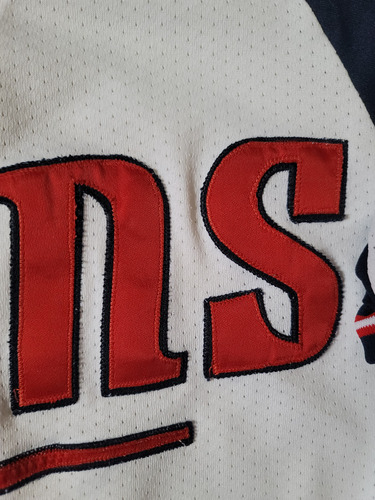 Jersey Twins Minnesot Majestic Mlb Local Bordada Xl (Usado)